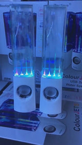 Dancing Water Speaker LED Light Fountain Speaker Family Party
